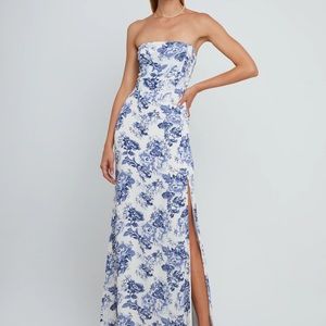 NWT Ronan Strapless Dress
